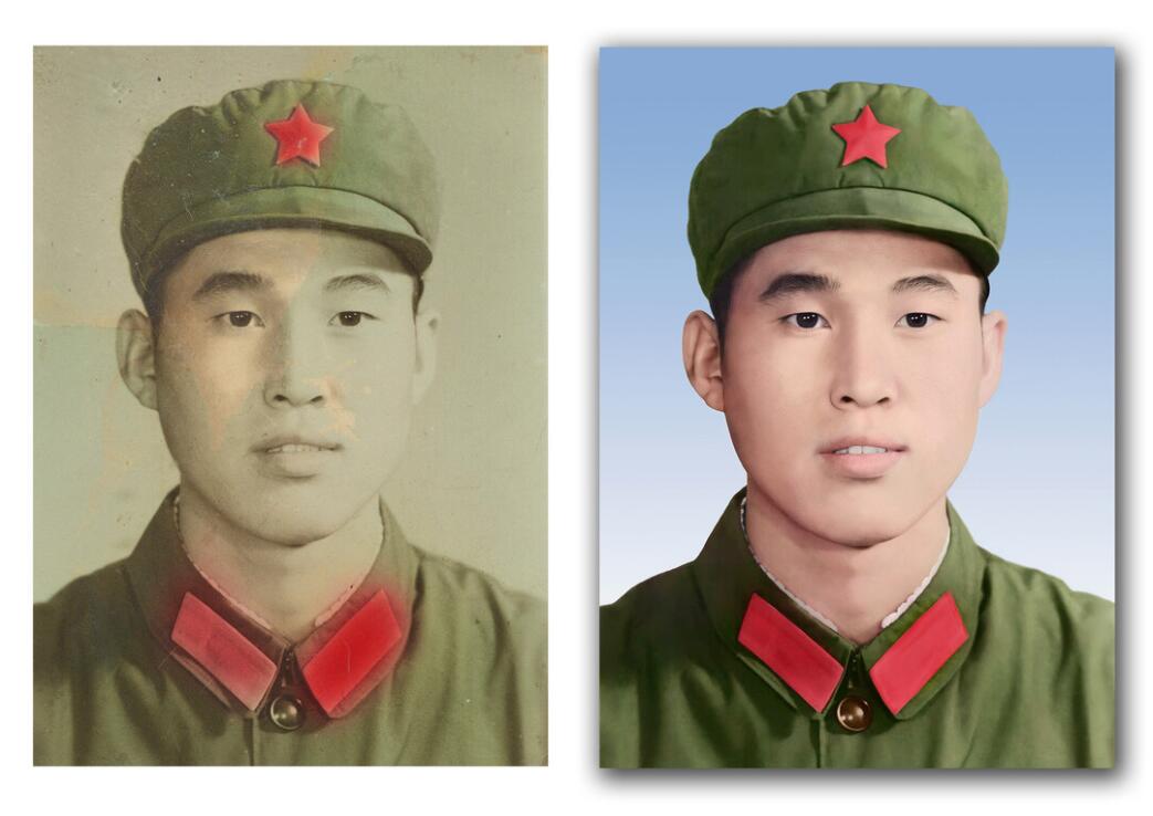 罗田破损照片修复-18